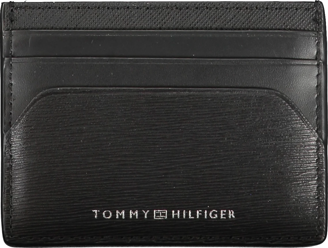 Portofol për meshkuj TOMMY HILFIGER, i zi