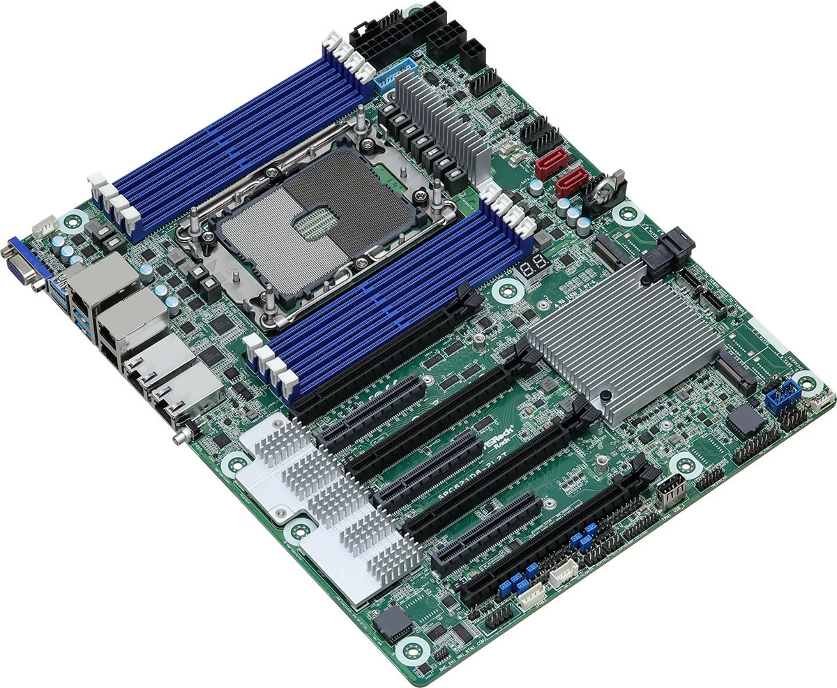 Pllakë amë ASRock SPC621D8-2L2T, ATX, Socket 4189, për server, 8x DIMM, 4x LAN
