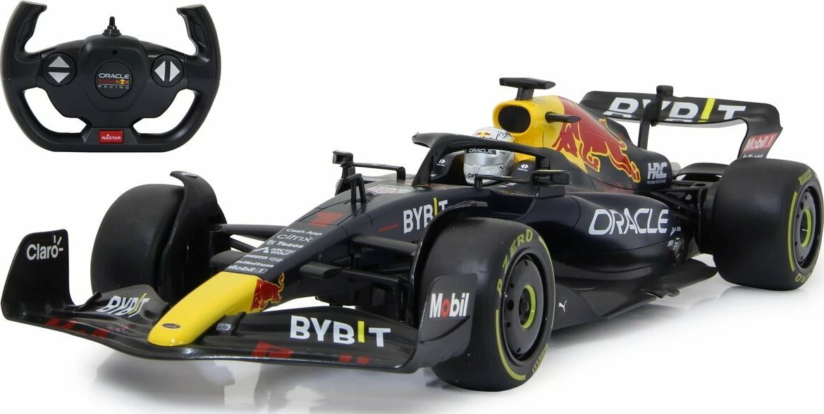 Makina me telekomandë Jamara Oracle Red Bull Racing RB18 1:12 2.4 GHz 48 cm, kaltër e errët
