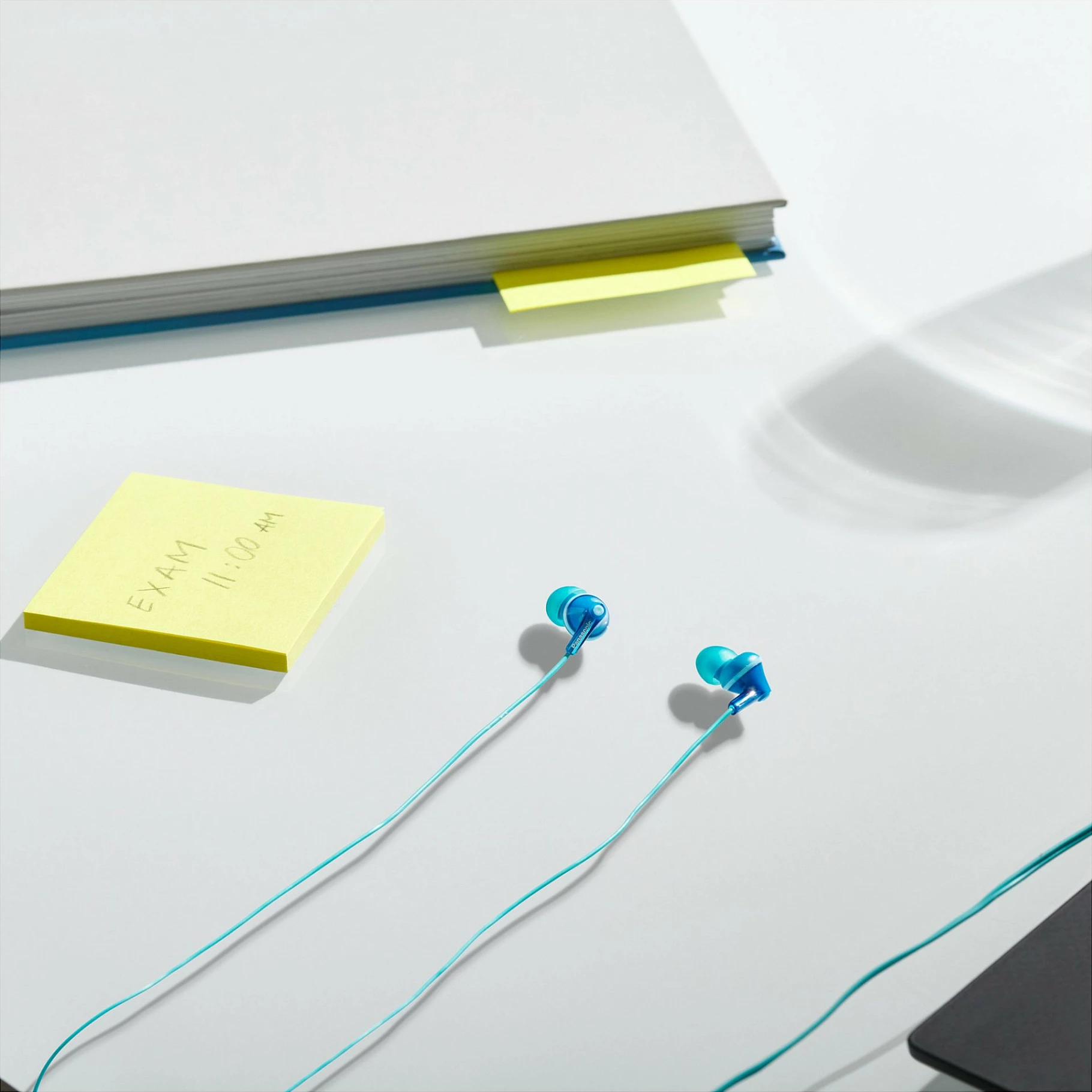 Kufje Panasonic RP-HJE125E-A, in-ear, 3.5mm, me kabllo 1.1m, blu