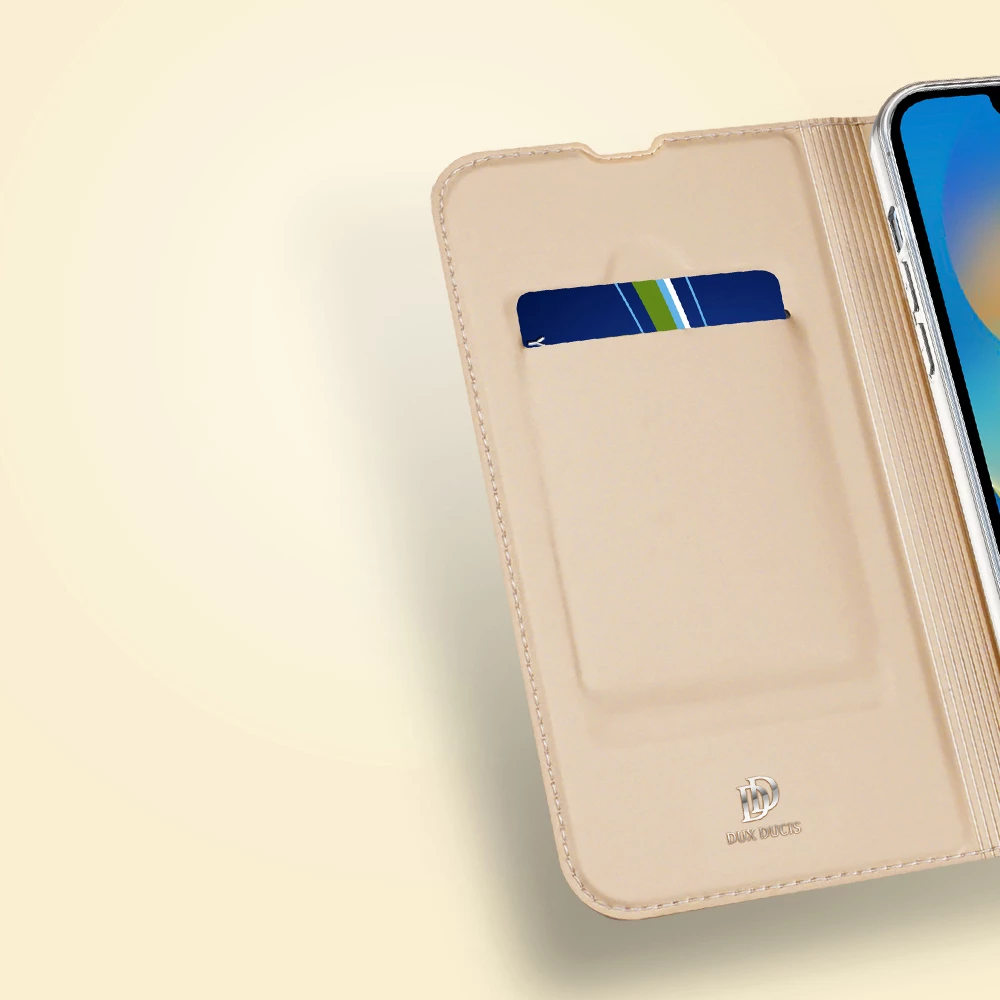 Mbështjellës Dux Ducis Skin Pro për iPhone 14 Plus, gold