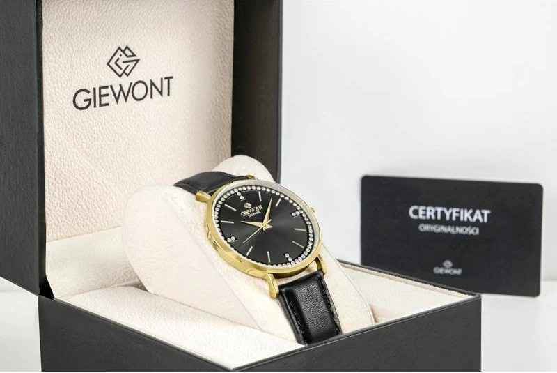 Orë dore femra Giewont GW5390-A4, e zezë