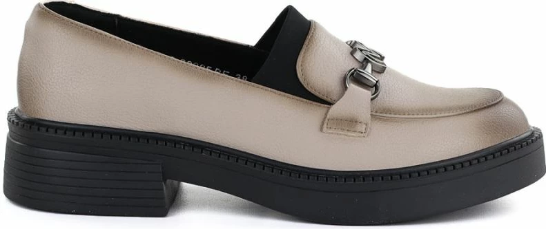 Këpucë femrash Vinceza 39985, lëkurë, bezhë