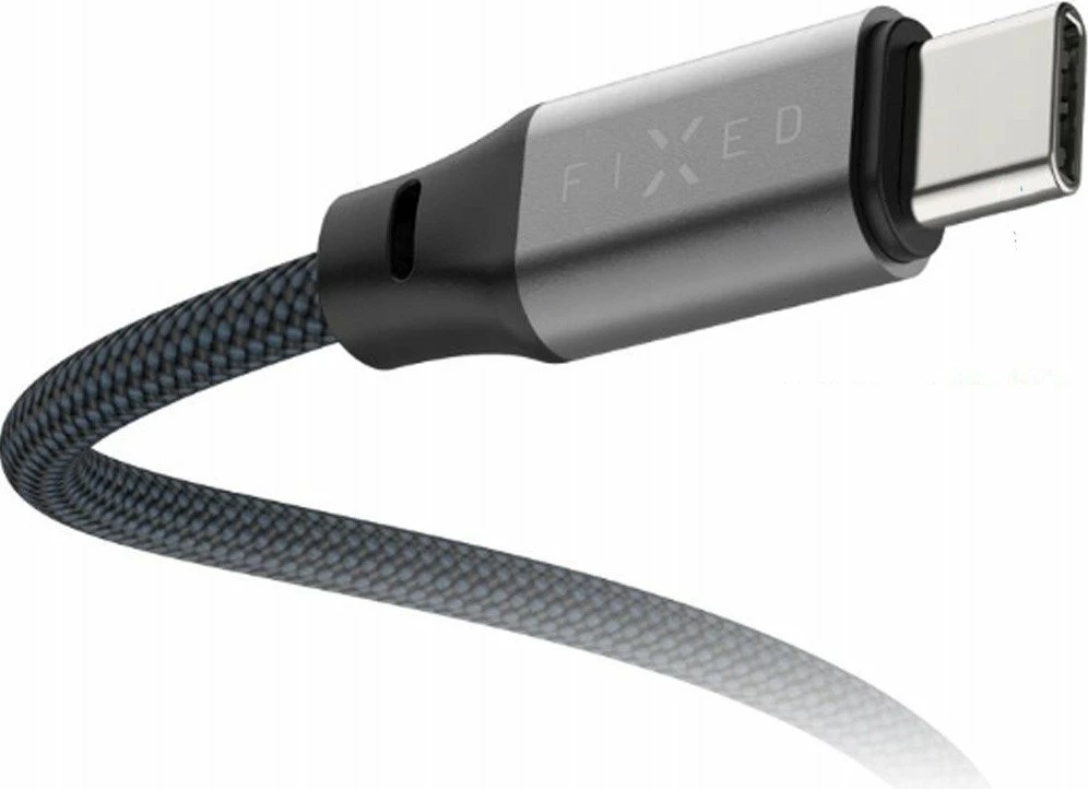 Kabllo magnetike e thurur USB-C/USB-C Fixed FIXDBM-CC12-GR, 1.2 m, USB 2.0, PD 3.1 240W, e zezë