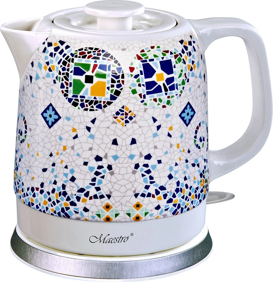 Çajnik elektrik Feel-Maestro MR-068-MOSAIC, 1.5L, 1500W, qeramik, mozaik, shumëngjyrësh