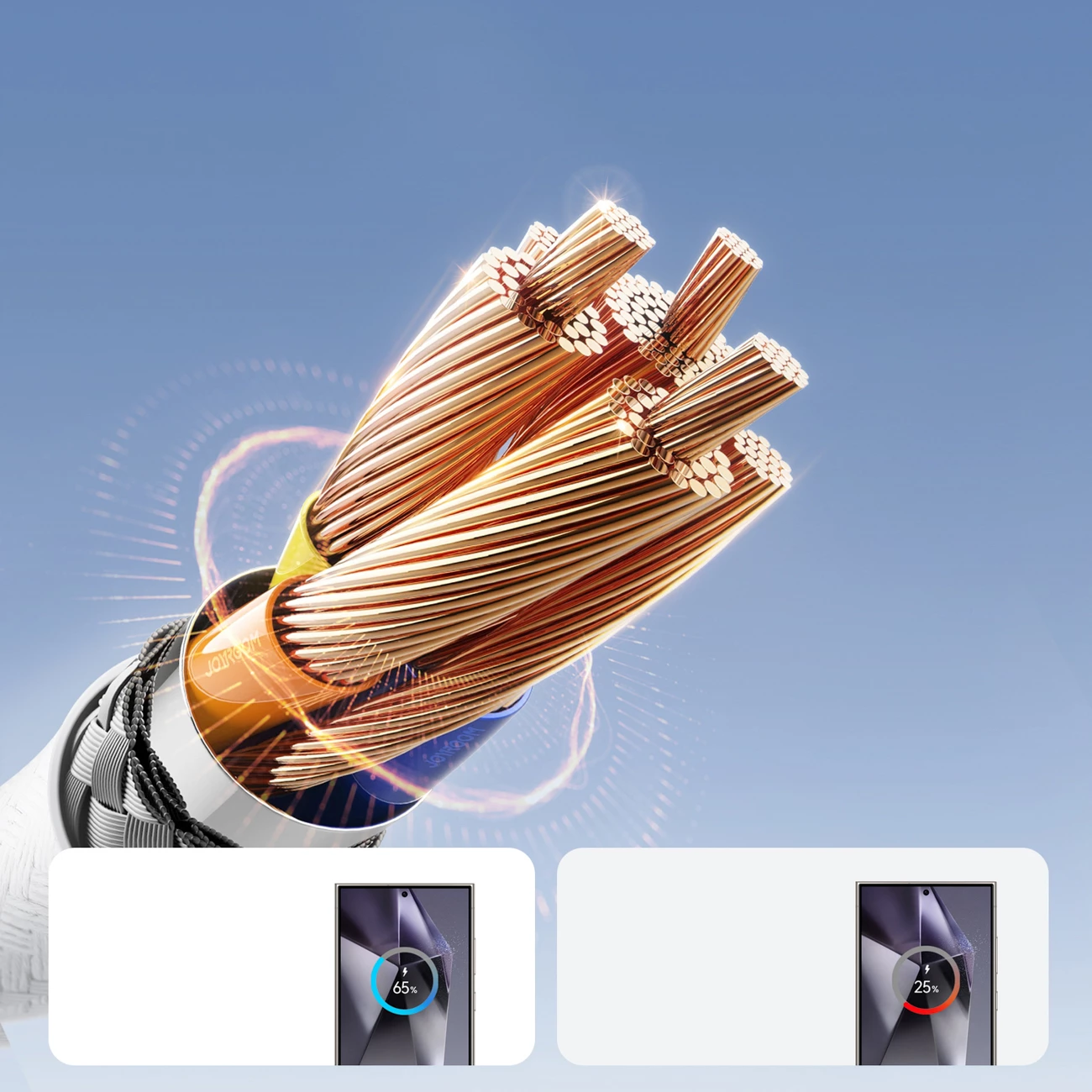 Kabllo Joyroom S-A28 Flash Series USB-A në USB-C, 2m, 3A, Bardhë