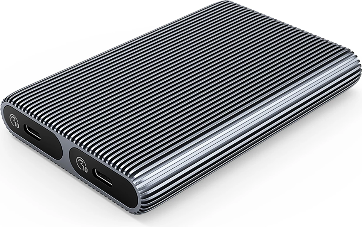 Kasë Orico AM2C3-2N për 2 disqe M.2 NVMe, USB-C 3.2, 10Gb/s, Gri