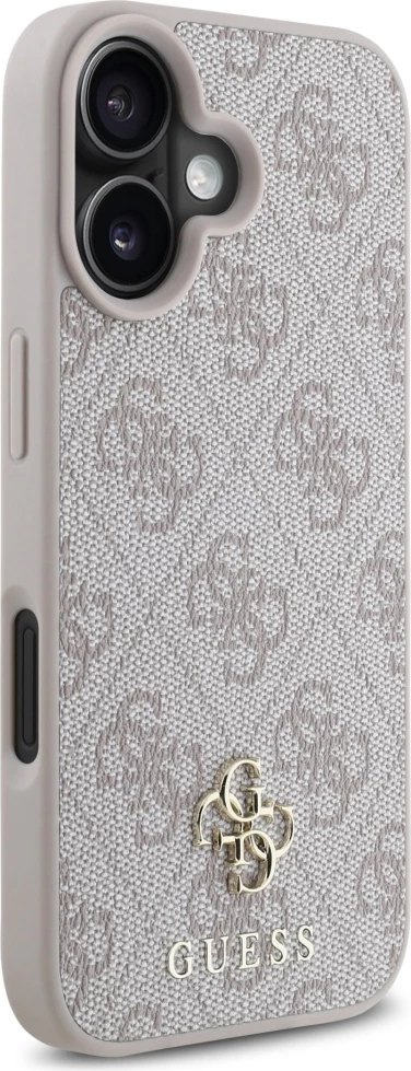 Mbështjellës Guess HC PU 4G Small 4G and Classic MagSafe për iPhone 16, Rozë