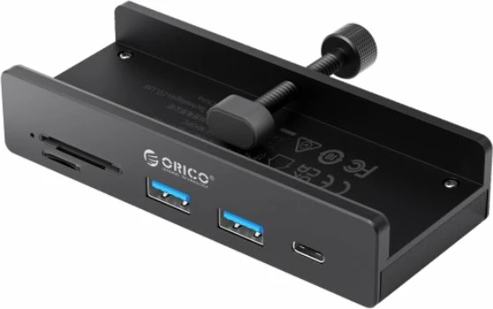 Hub USB-C Orico MH5PC-10-BK-BP 10Gbps, 3x USB-C, 2x USB-A, SD/microSD, 15W, i zi