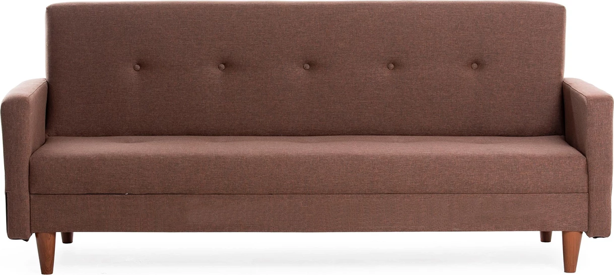 Divan-krevat 3 vendësh Atelier del Sofa, Hiko, ngjyrë kafe