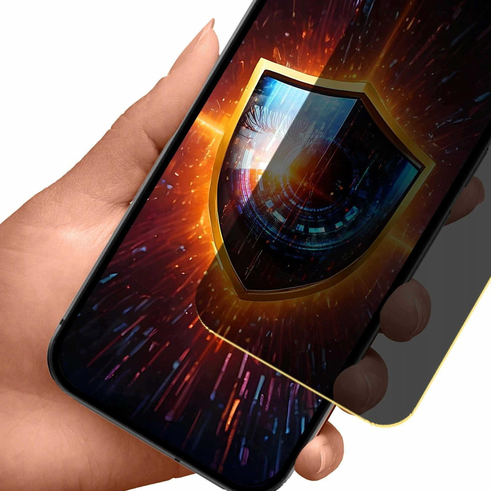 Foli mbrojtëse ekrani 3MK Silky Matt Privacy për Google Pixel 9A, matte privatësi, e zezë