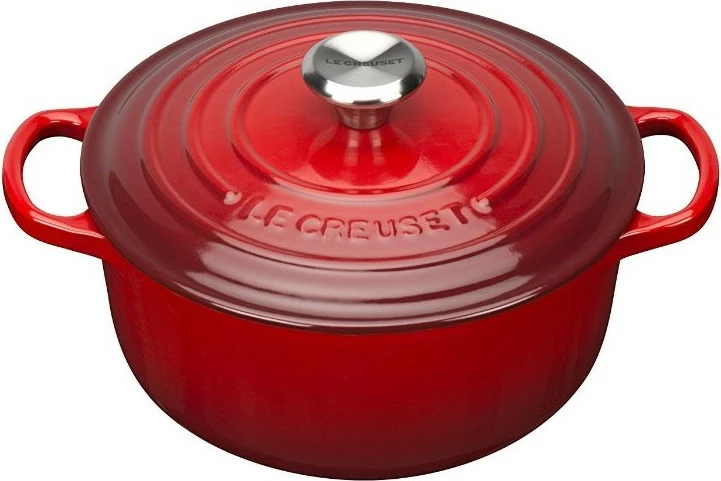 Tenxhere Le Creuset 21177200602430, 2.4L, 20cm, gize, e kuqe