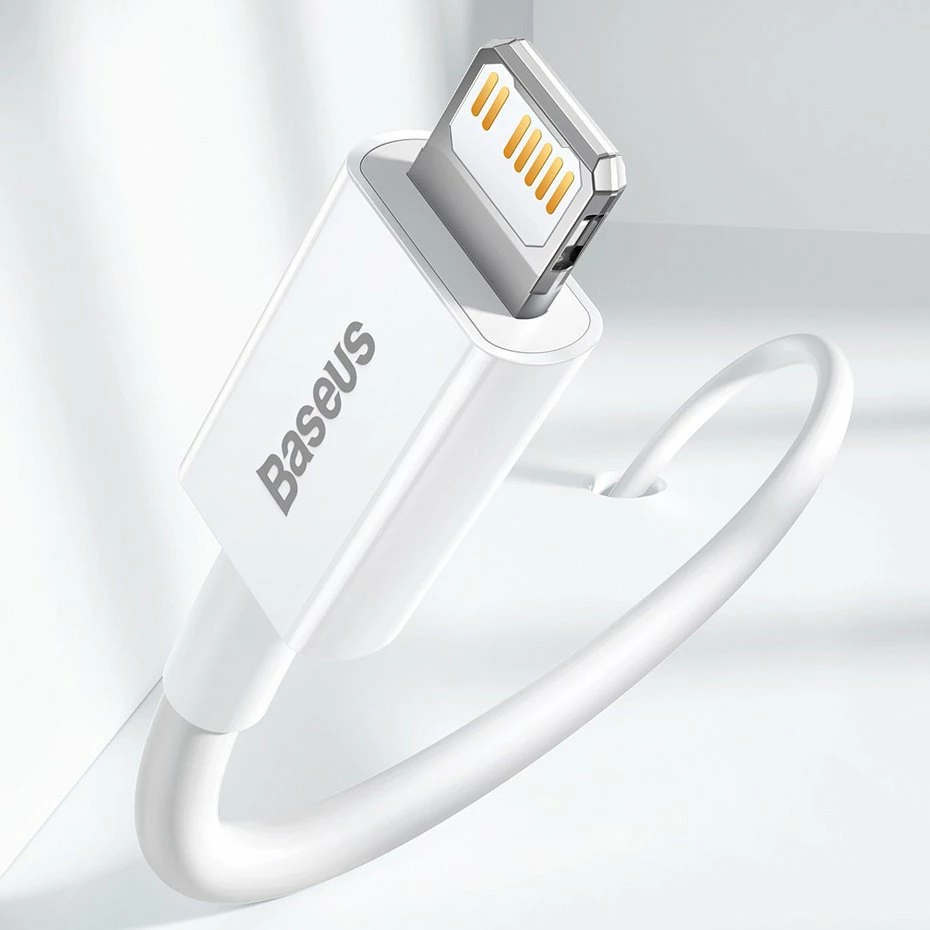 Kabllo Baseus Superior Series CATLYS-A01, USB-C në Lightning, 1m, 20W, e zezë