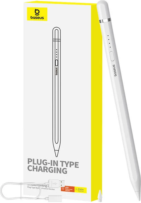 Stylus aktiv Baseus Smooth Writing Series, P80015806211-03, për iPad, i bardhë