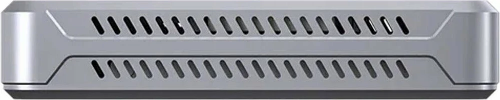 Kasë e jashtme për SSD M.2 NVMe Unitek S1242AGY, USB4 40Gbps, ftohje aktive, USB-C, 2242/2260/2280, gri