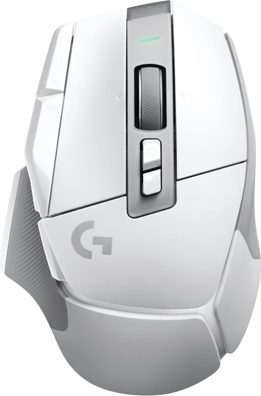 Maus gaming Logitech G502 X me kabllo USB, e bardhë