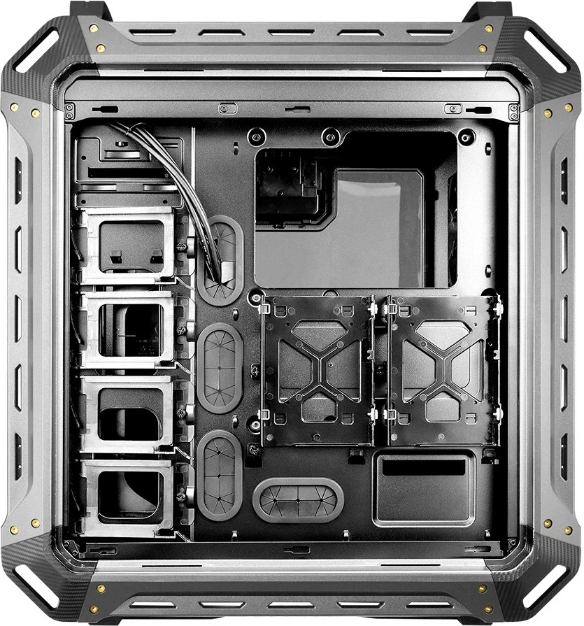 Kasë Cougar Panzer Max midi tower, e zezë