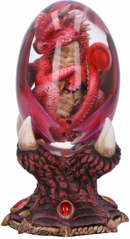 Figurinë koleksionuese NEMESIS NOW Elemental Dragonlings Fire, 12 cm, e kuqe, me kuti dhurate