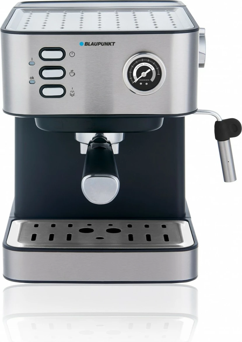 Aparat kafeje me presion Blaupunkt CMP312, 1.6L, i zi/argjendtë
