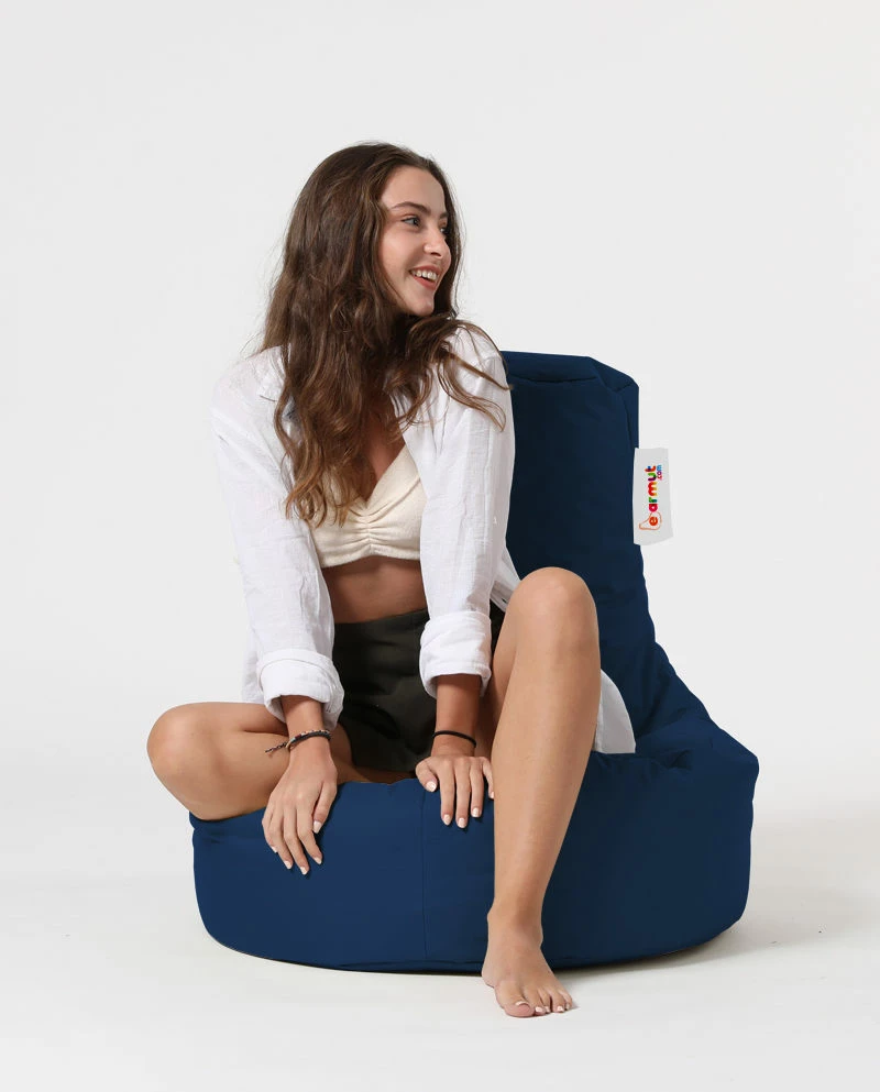 Qese për ulje për kopsht, ngjyrë kaltër e errët, Atelier del Sofa, Lina