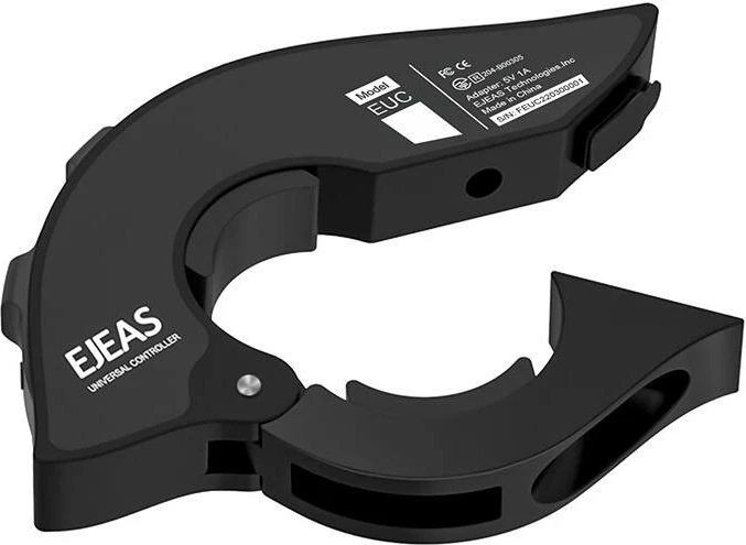 Telekomandë kontrolli për interkom EJEAS EUC, Bluetooth 5.1, IP65, USB-C, e zezë