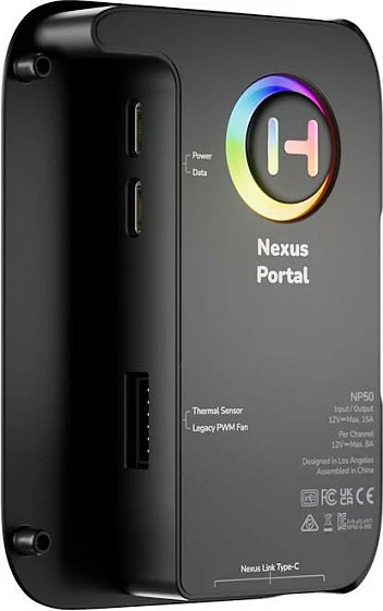 Shirit LED RGB HYTE LS10, paketë 3 copë me Nexus Portal NP50, RGB