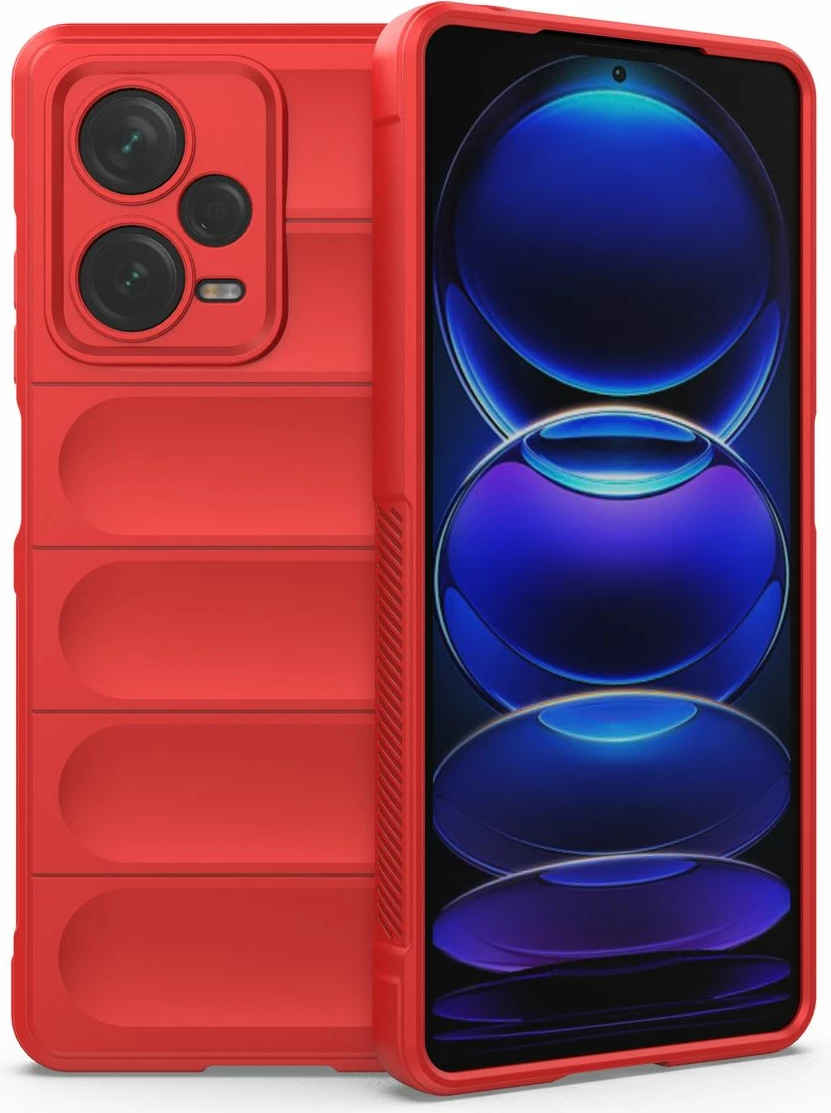 Mbështjellës Hurtel Magic Shield Case për Xiaomi Redmi Note 12 Pro+, i kuq