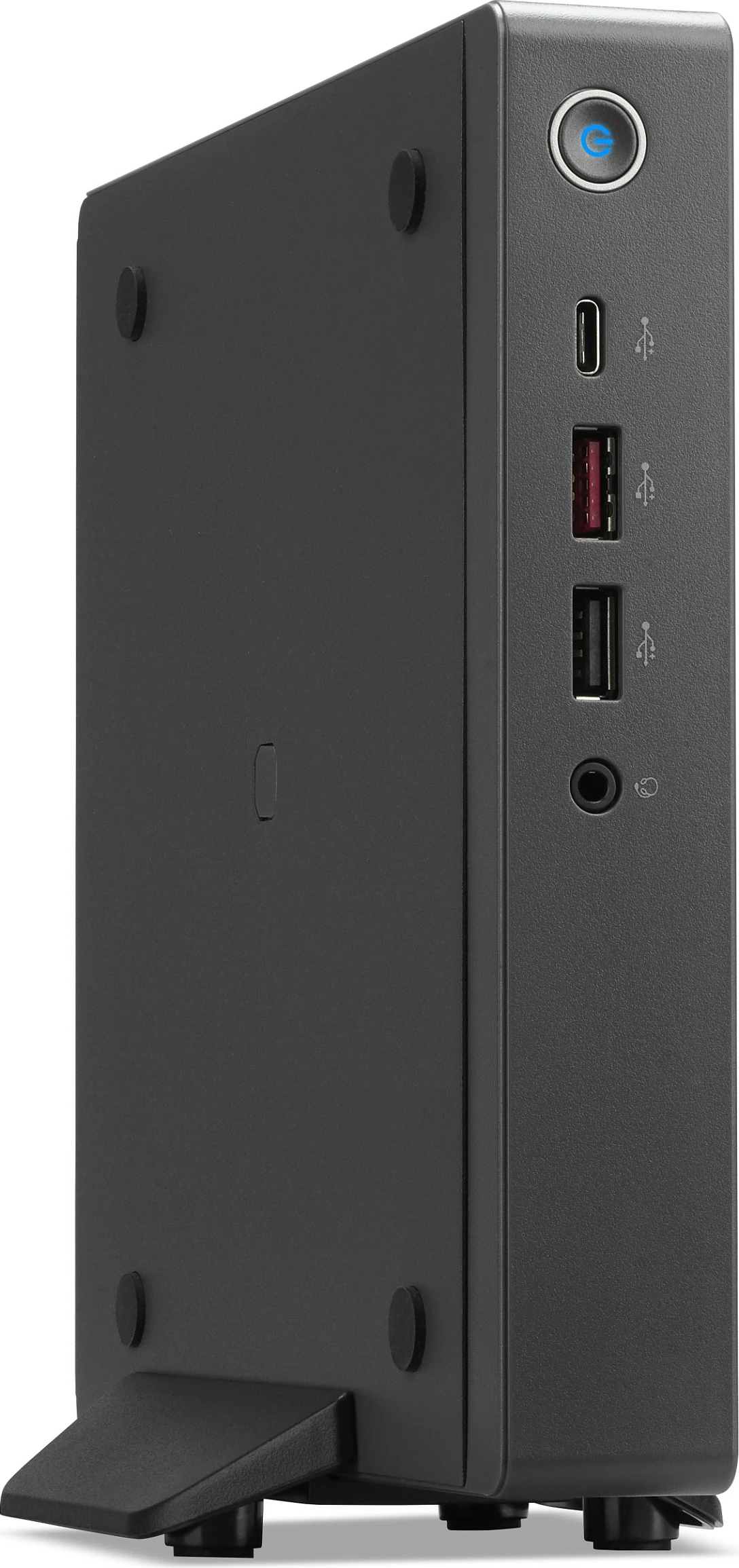 Mini PC Acer Veriton Essential VN2595G, Intel Core 3-100U, 8GB RAM, 256GB SSD, FreeDOS, gri e errët