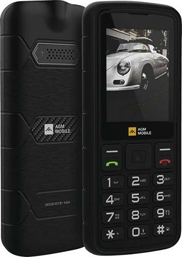 Celular bea-fon AGM M9, 4G LTE, Dual SIM, IP68/IP69K, 2.4", USB-C, i zi