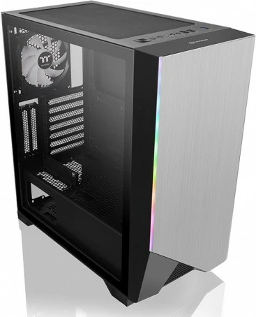 Kasë Thermaltake H550 TG ARGB midi tower, xham i temperuar, e zezë/gri