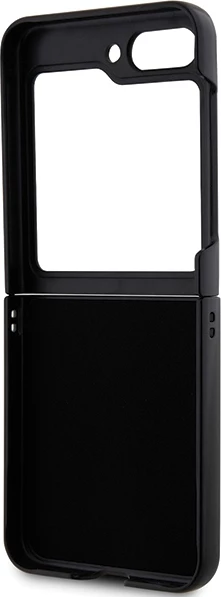 Mbështjellës Karl Lagerfeld Saffiano Monogram Choupette Pin për Samsung Galaxy Z Flip 5, i zi