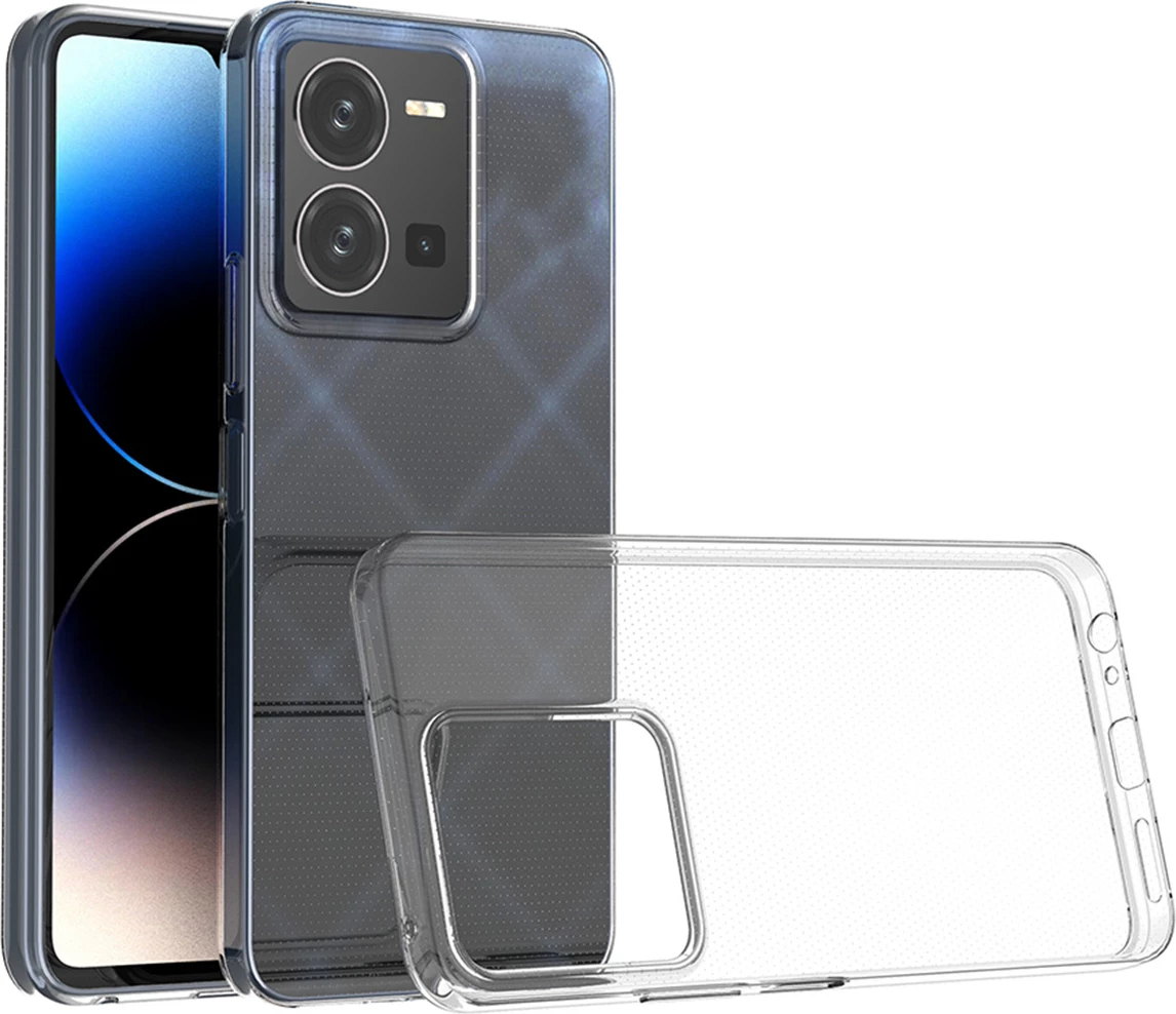 Mbështjellës Hurtel Ultra Clear 0.5mm për Vivo Y35/Y22/Y22s, Transparent