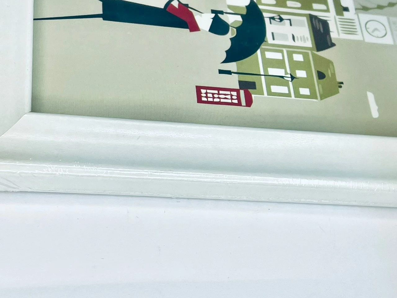 Kornizë druri për foto KDE2