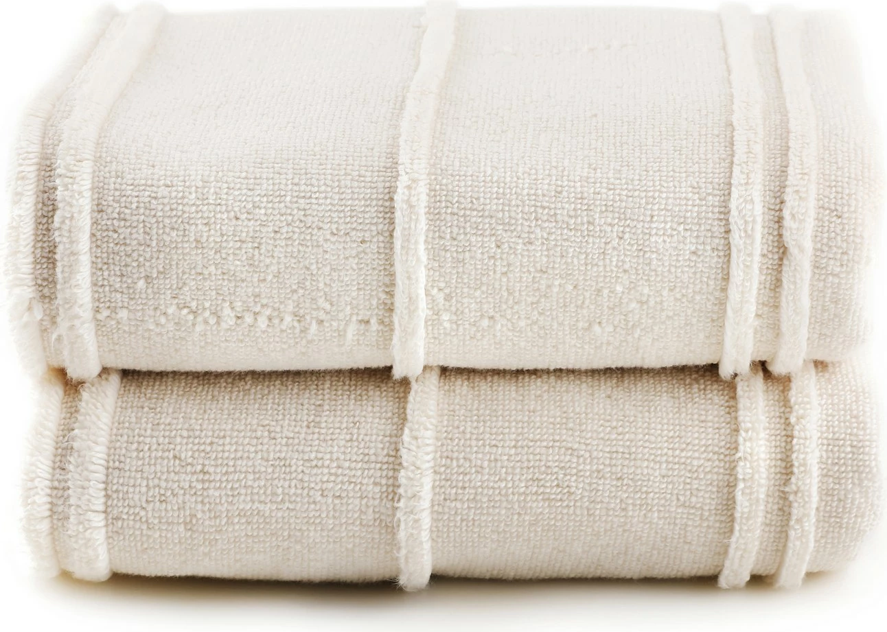 Set peshqirësh për banjo (2 copë), Mijölnir Arden, ngjyrë kapuçino
