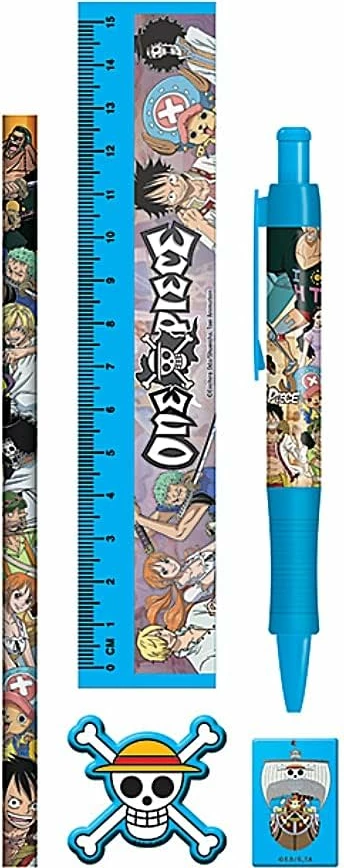 Set zyre/shkolle Pyramid International One Piece Whole Cake Island, vizore 15 cm, 6 copë