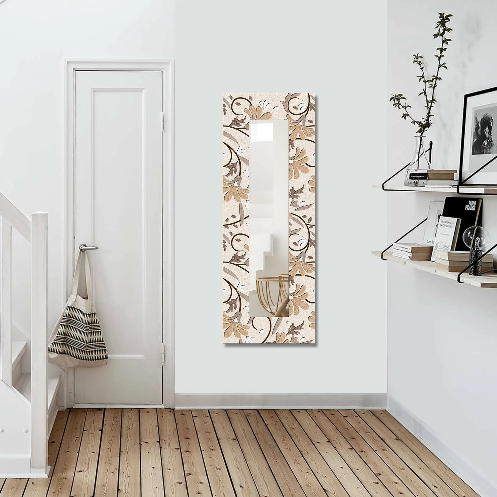 Pasqyrë dekorative Wallity, 40120YMA-31, shumëngjyrëshe, 40x120cm
