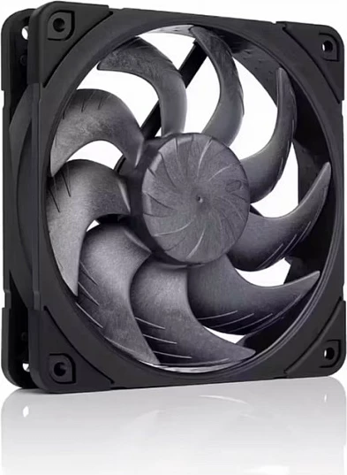 Ventilator për kasë Noctua NF-A12x25 G2 PWM chromax.black, 120mm, PWM, i zi