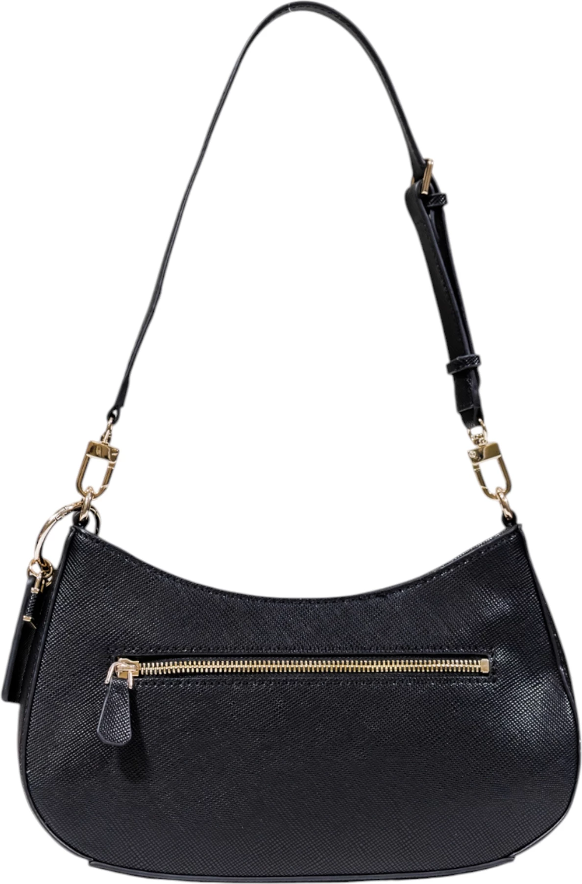Çantë supi Guess Noelle II Top Zip HWZG96 72180 për femra, e zezë