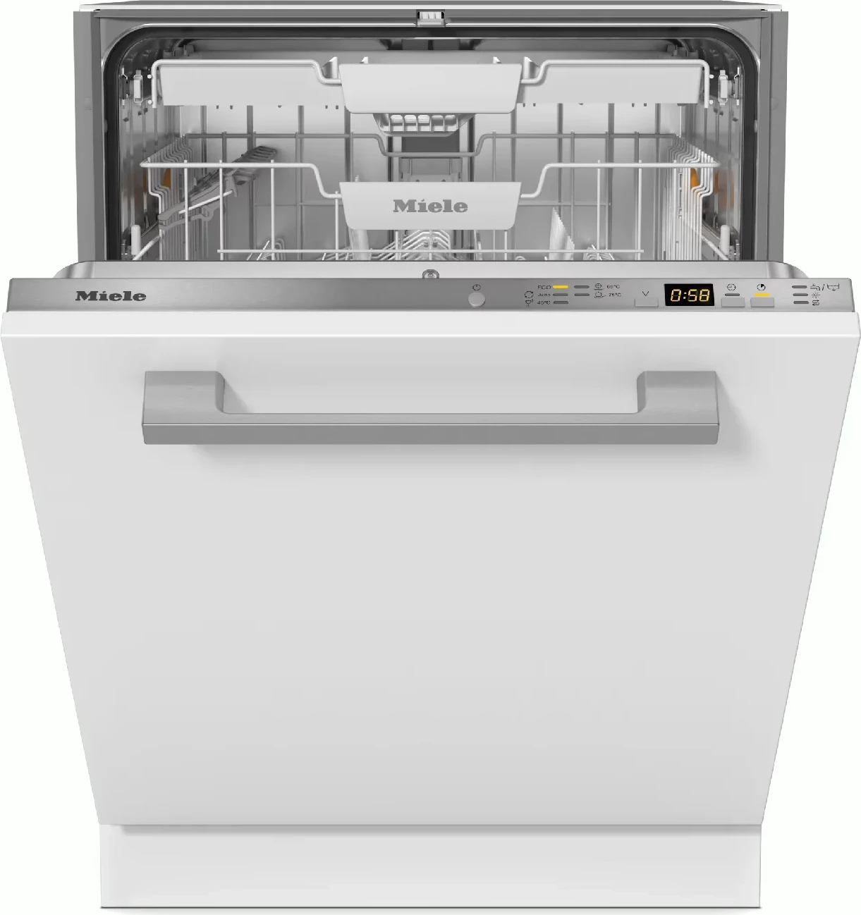 Lavastovilje Miele G 5651 SCVi Active 14 vendosje e integrume 60 cm çelik i lëmuar
