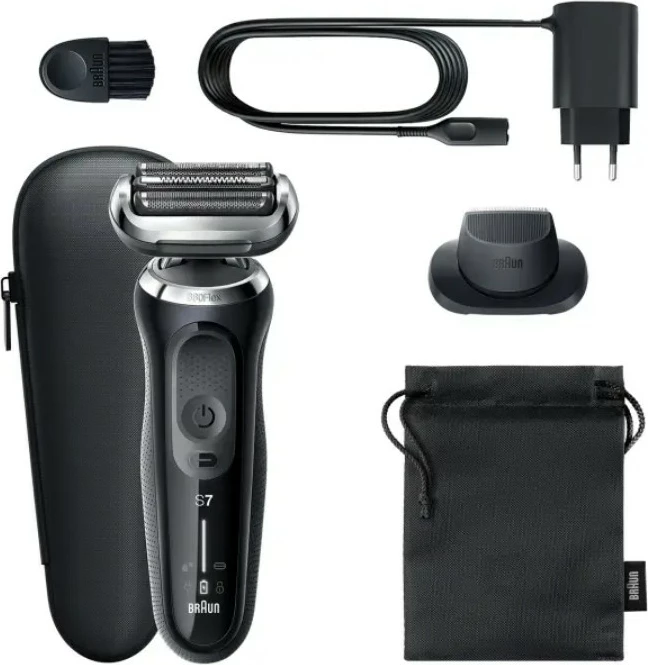 Makinë rroje Braun Series 7 71-N1200s, folie, LED, Li-Ion, stainless steel