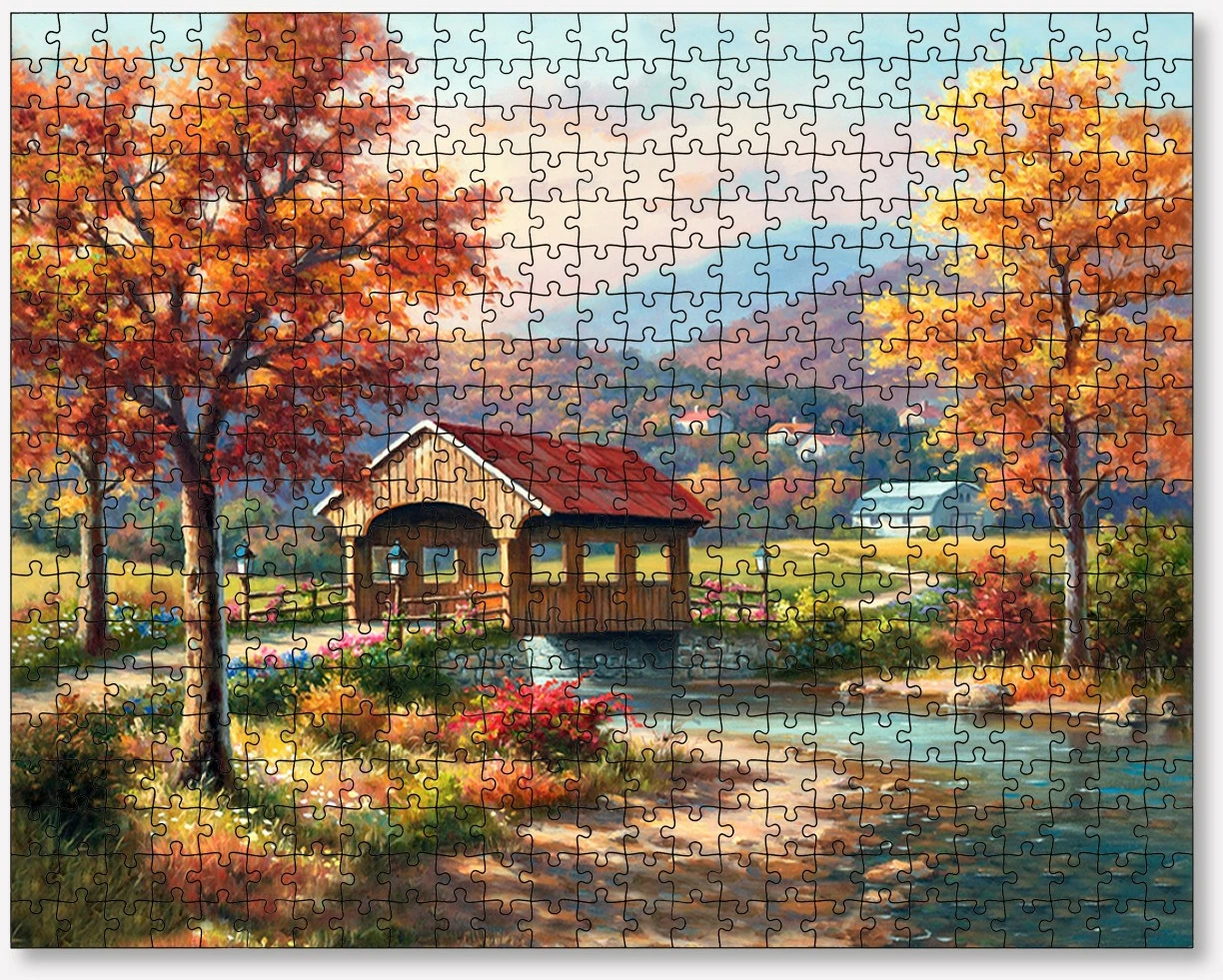 Puzzle 500 copë, Evila Originals, shumëngjyrësh, PZL_0159_500
