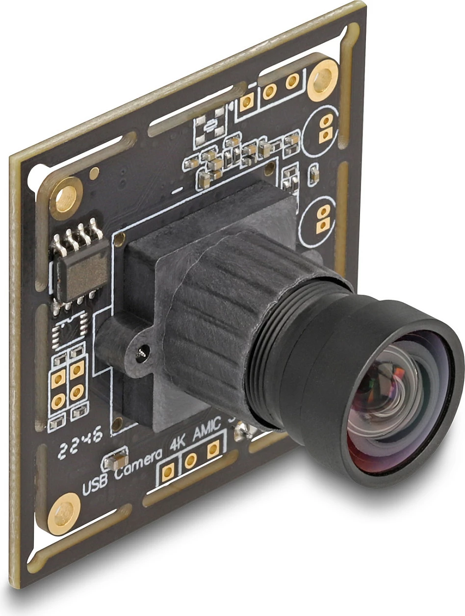 Modul kamerë USB DeLOCK 12073, 4K Ultra HD, 8.3 MP, USB 2.0, fokus fiks, e zezë