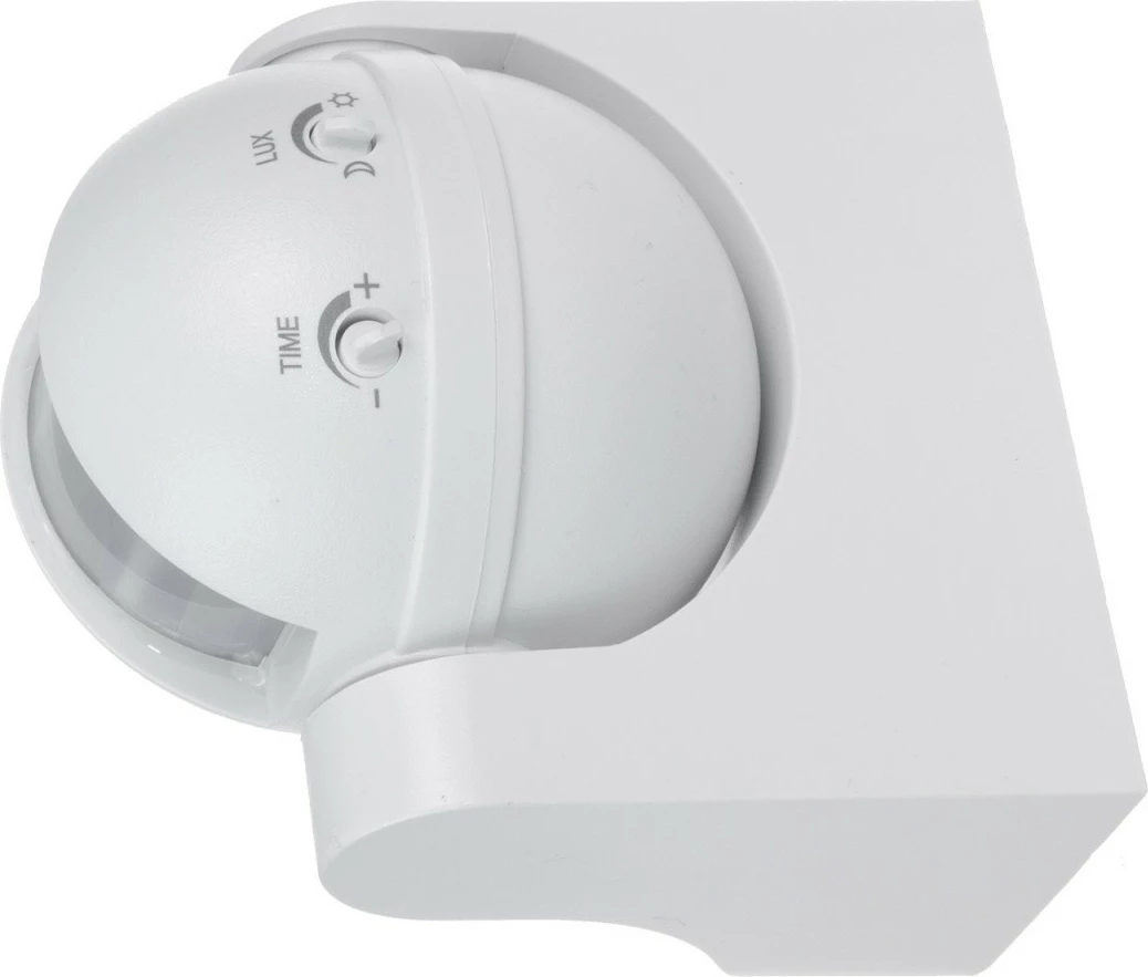 Sensor lëvizjeje PIR Maclean MCE358W, IP44, 12 m, 180°, 800/1200 W, i bardhë