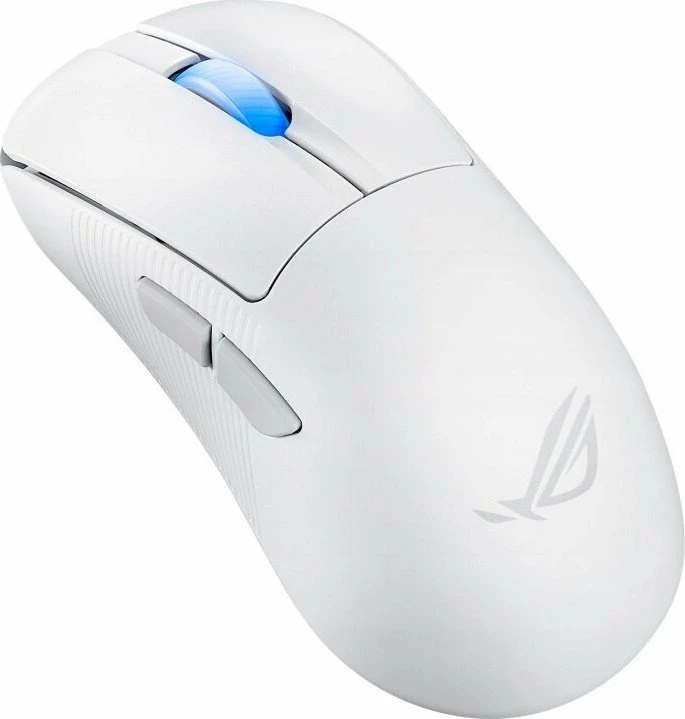 Maus gaming Asus ROG Keris II WL Ace 90MP03N0-BMUA10 42000 DPI, Bluetooth/2.4GHz/USB, 5 butona, i bardhë