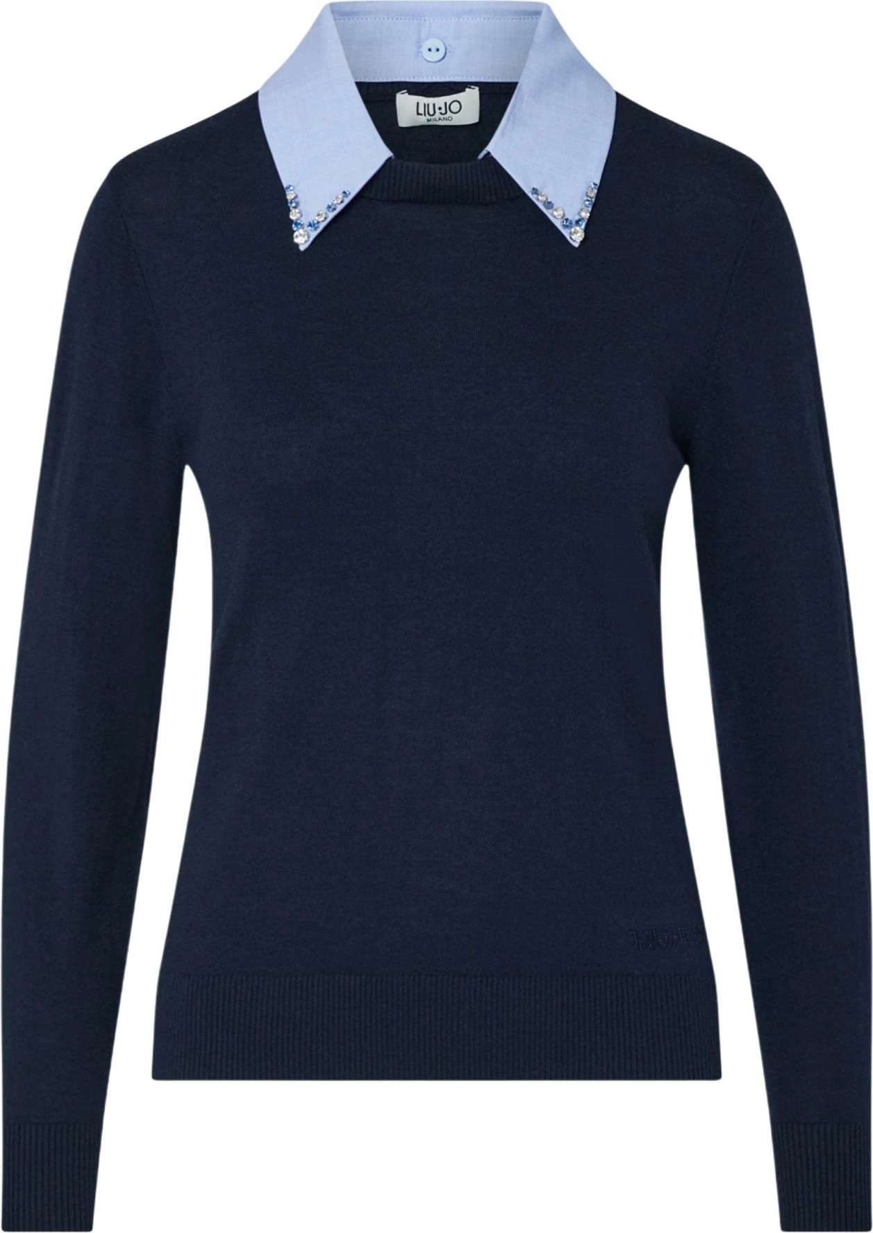 Xhemper për femra Liu Jo WF6452 MA16R, blu e errët [Madhësia: S]