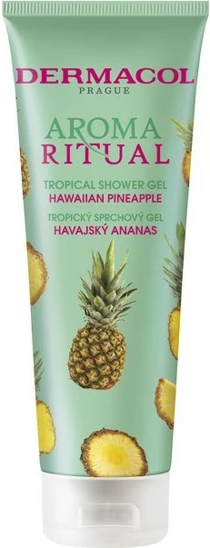 Xhel dushi për femra Dermacol Aroma Ritual Tropical Hawaiian Pineapple, 250ml