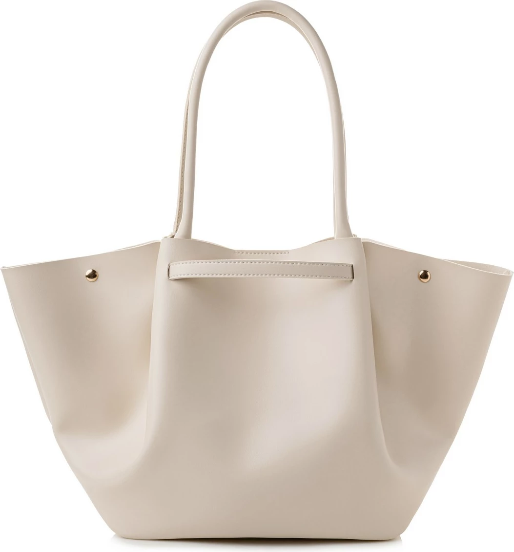 Çantë tote Lucky Bees, krem, 1249