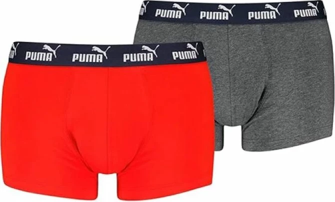 Të brendshme boxer Puma për meshkuj, gri