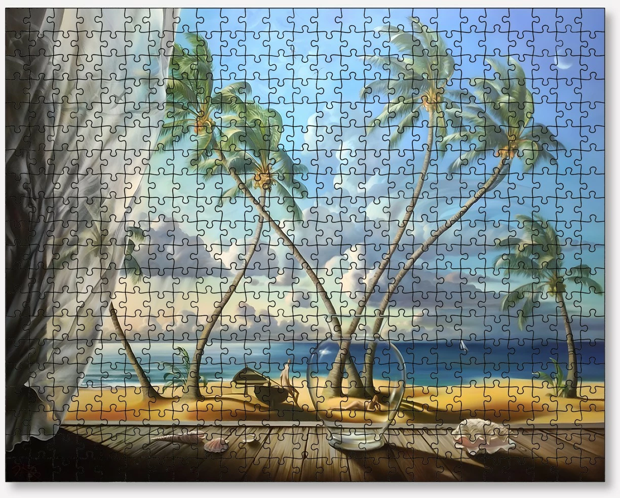 Puzzle 1000 copë, Evila Originals, shumëngjyrësh, PZL_041_1000
