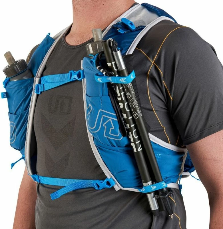 Çantë shpine/jelek Ultimate Direction Mountain Vest 5.0, blu [Madhësia: S]